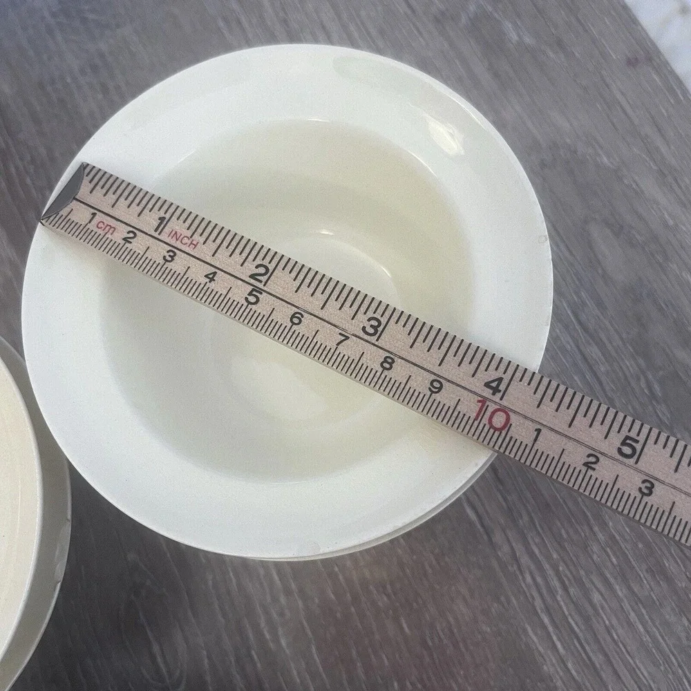 Wedgwood‎ Patrician Ramekins (4) Each With Some Chips And Or Staining